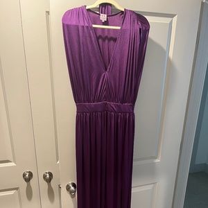 Halston maxi gown